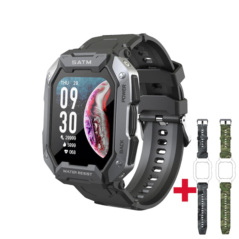 SMARTWATCH C20 MILITARY + 2 PULSEIRAS