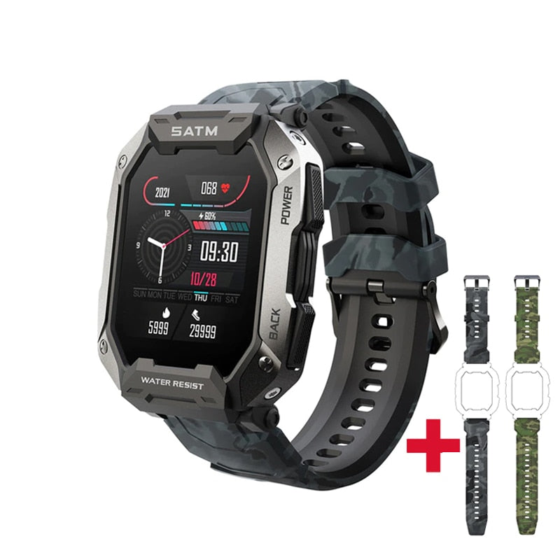 SMARTWATCH C20 MILITARY + 2 PULSEIRAS